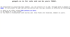 Desktop Screenshot of googel.ca